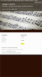 Mobile Screenshot of gamblemusic.com